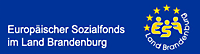 Logo: Europäischer Sozialfond im Lande Brandenburg