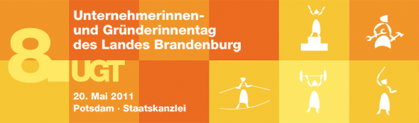 Titelgrafik des 8. Unternehmerinnen- und Gründerinnentags am 20. Mai 2011